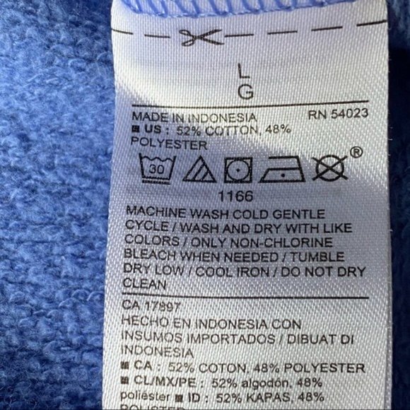 Old Navy 1/2-Zip Pullover Sweatshirt‎ Size L - Picture 8 of 8